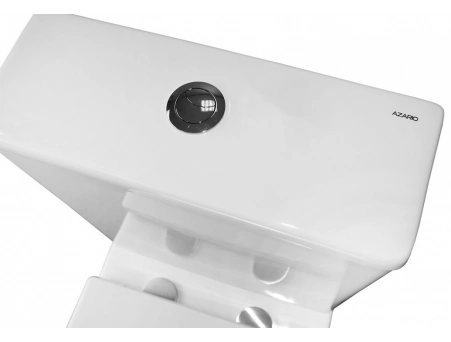 Унитаз-компакт Azario Blaise AZ-55-1 безободковый 385х615х801 - фото 14