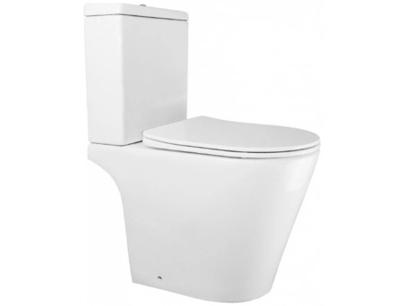 Унитаз-компакт Azario Flin AZ-1363C безободковый 365х590х790