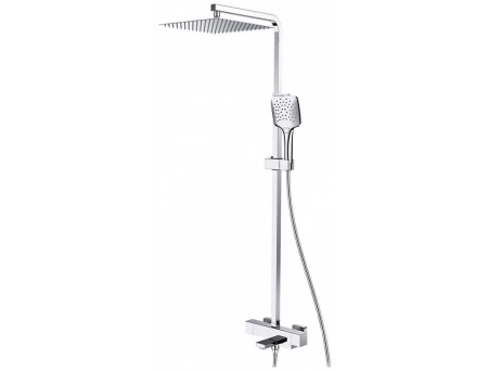 Душевая стойка с термостатом Gappo G2418-40 хромированная - фото 8