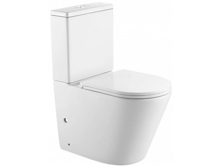 Унитаз-компакт Besile B-P3076 безободковый, белый