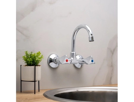 Смеситель для кухни настенный РМС SL119-362 хром - фото 2