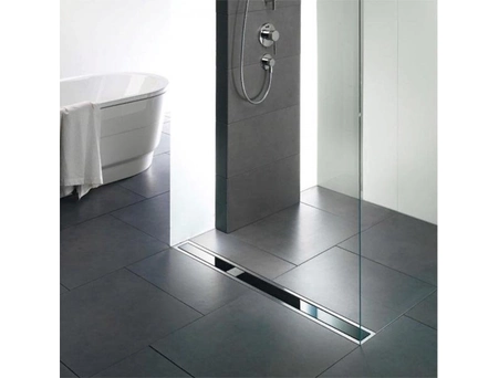 Душевой лоток Zeissler Evolux Glass 60 см двусторонняя накладка - фото 12