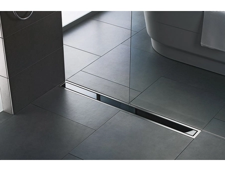 Душевой лоток Zeissler Evolux Glass 60 см двусторонняя накладка - фото 9