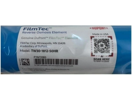 Картридж обратноосмотическая мембрана Dow Filmtec TW30-1812-50HR (ATOCRT024) - фото 5