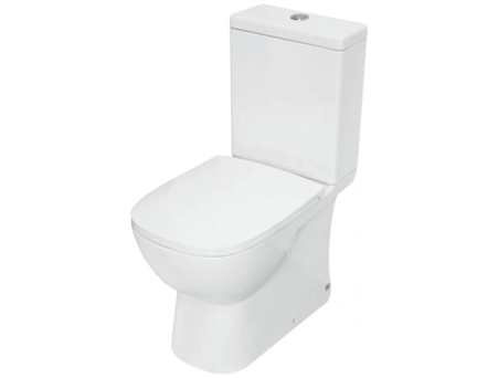 Унитаз-компакт Sanita Luxe Quadro Slim WC.CC/Quadro/2-SlimDM/WHT.G/S1