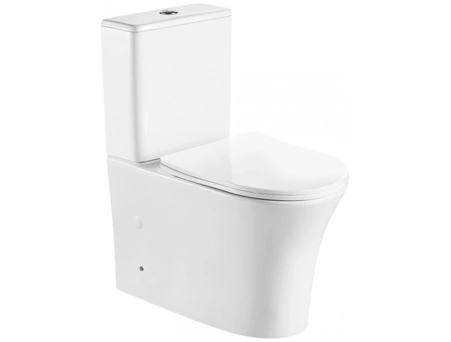 Унитаз-компакт Azario Anteo Round AZ-1219A 385х630х820 безободковый