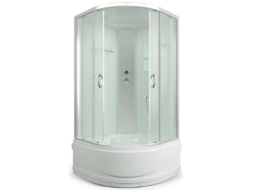 Душевая кабина Erlit ER 3508TP-C3-RUS 80x80 высокий поддон, матовое стекло