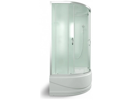 Душевая кабина Erlit ER 3508TP-C3-RUS 80x80 с высоким поддоном, матовым стеклом - фото 6