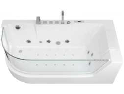 Ванна акриловая Grossman GR-17000R 170x80x59 с гидромассажем, аэромассажем и хромотерапией