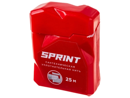 Уплотнительная нить Sprint (25 м) бокс, в блистере 04065