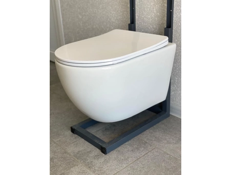 Унитаз подвесной Aqua Nero Navi AN-004L торнадо, безободковый - фото 7
