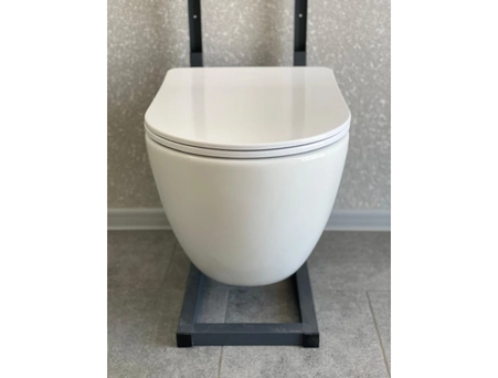 Унитаз подвесной Aqua Nero Navi AN-004L торнадо, безободковый - фото 11