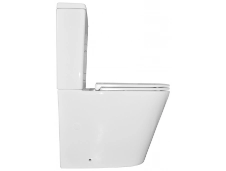 Унитаз-компакт Azario Vetro AZ-2149 605х380х825 безободковый - фото 5