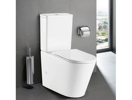 Унитаз-компакт Azario Vetro AZ-2149 605х380х825 безободковый - фото 2