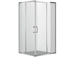 Душевой уголок Redo 1228C Chrome 90x90 хромированный профиль, прозрачное стекло