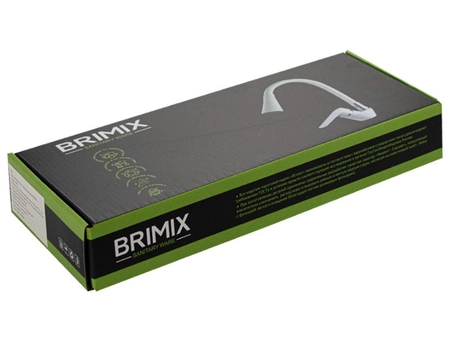 Смеситель для кухни Brimix 5907 из ABS пластика с гибким изливом, белый - фото 4