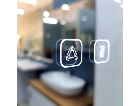 Зеркало Aqua de Marco Amazon 80x60 LED подсветка, с подогревом, сенсорное Amz80/60 - фото 6