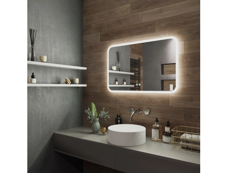 Зеркало Aqua de Marco Amazon 80x60 LED подсветка, с подогревом, сенсорное Amz80/60 - фото 4