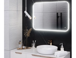 Зеркало Aqua de Marco Milan 60x80 или 80x60 (LED) сенсорное (универсальное)