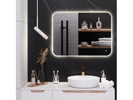 Зеркало Aqua de Marco Milan 60x80 или 80x60 (LED) сенсорное (универсальное) MIL60/80 - фото 8