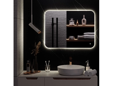 Зеркало Aqua de Marco Milan 60x80 или 80x60 (LED) сенсорное (универсальное) MIL60/80 - фото 9