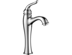 Смеситель для раковины BelBagno Tiffany TIF-LMC-CRM высокий, хром