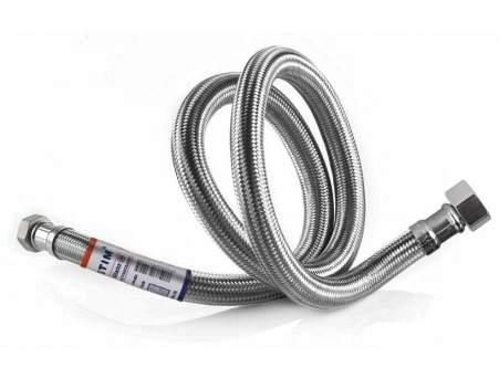 Гибкая подводка для воды Tim 200 см М/М с внутренним шлангом из PEX C-PE26-20 - фото 3